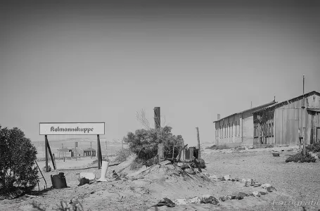 Bild: Bildunterzeile (Kolmannskuppe Namibia) 